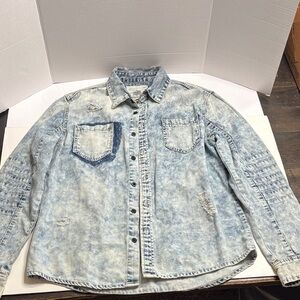 Women's Light Blue Denim Jean Jacket